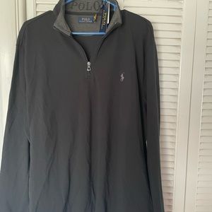 Polo 1/4 zip sweatshirt (NWT)